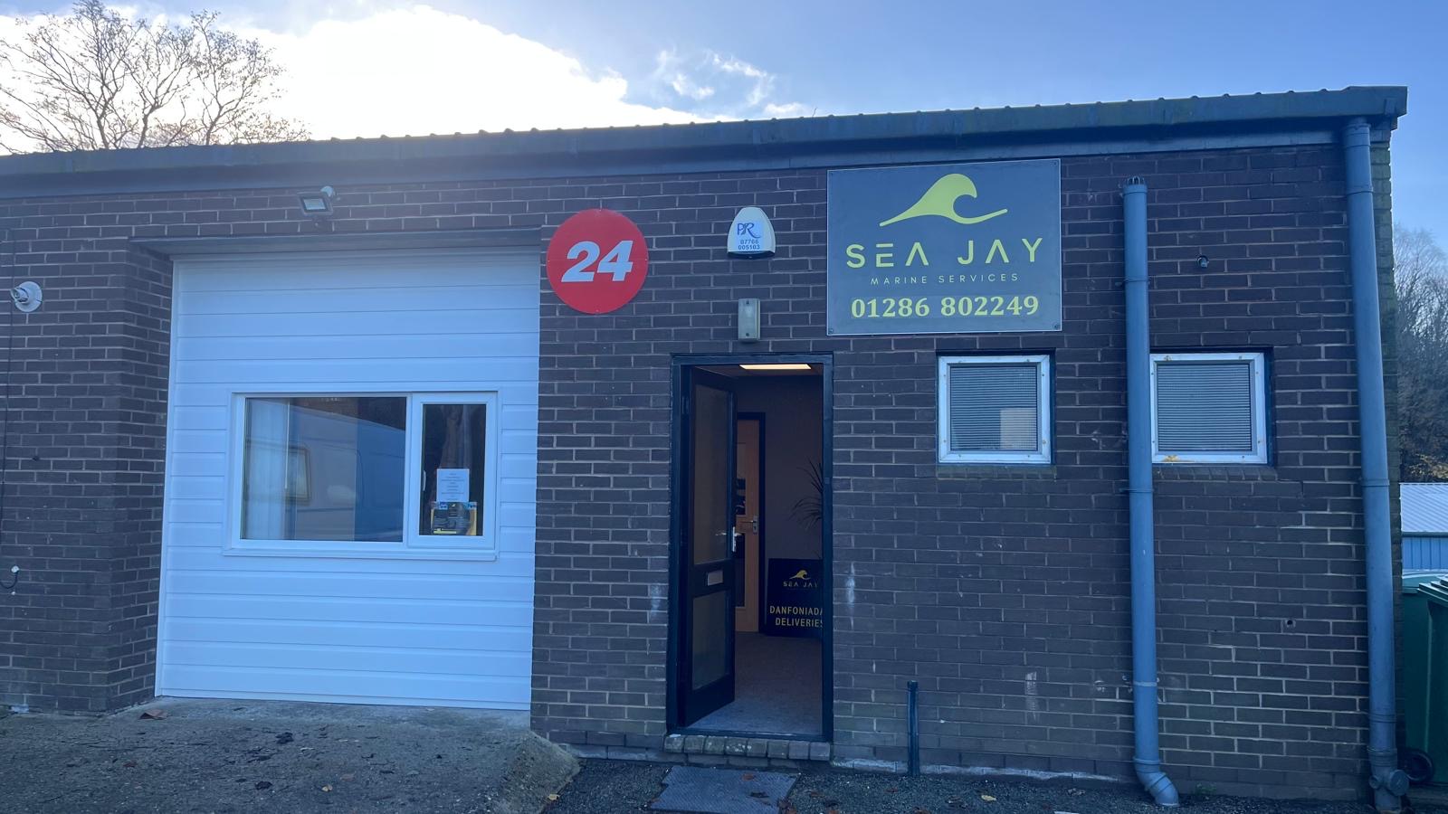 Sea Jay Marine Services current workshop at Unit 24, Llandygai Industrial Estate