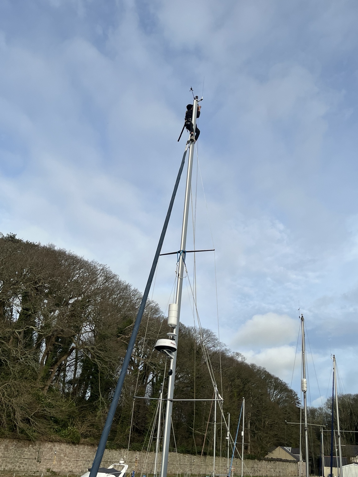 Yacht rigging